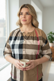 Gretton Top Taupe Brown