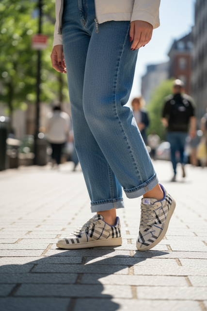 BURBERRY SNEAKERS TERRACE CHK