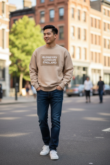 BURBERRY SWETER SANTO